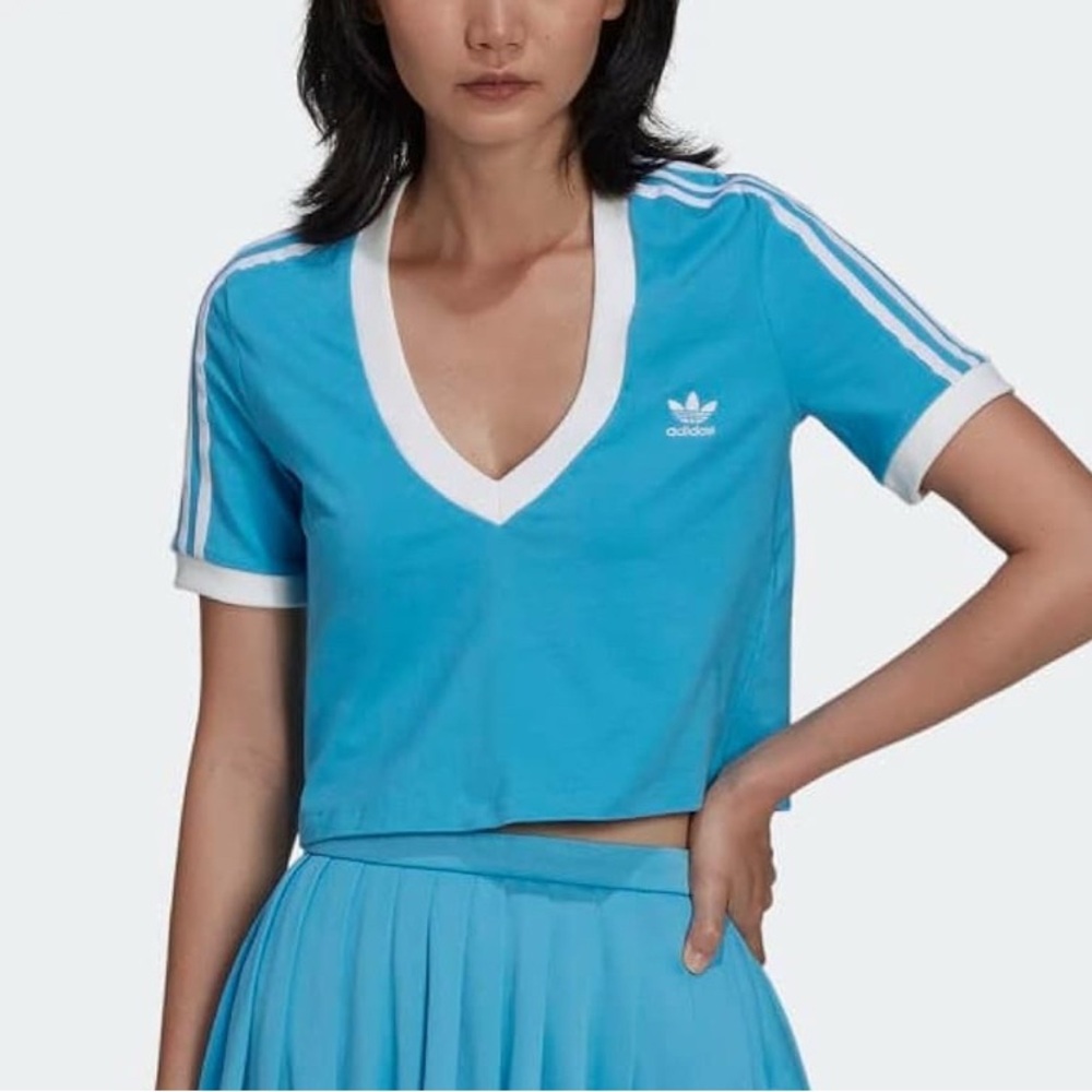 NEW Adidas Originals Women's Cropped Tee, XS
